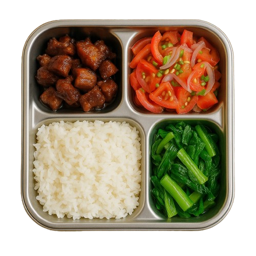 Lunch Box With Pork